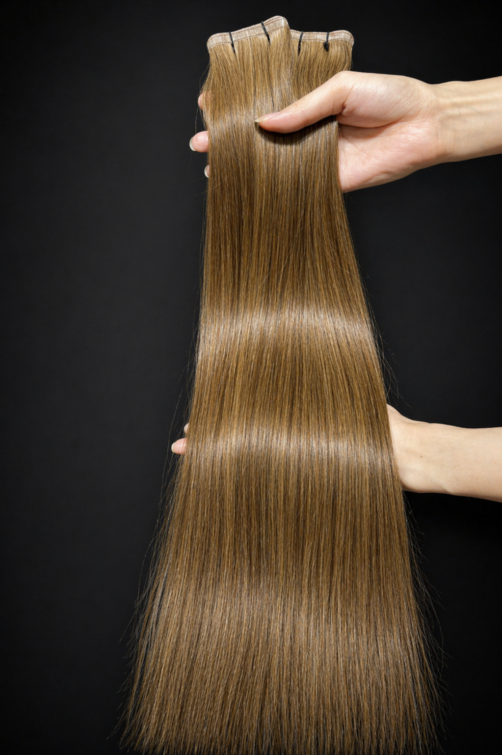 Mechones Skin PU Flat Weft 70cm | Double Drawn – Puntas Densas